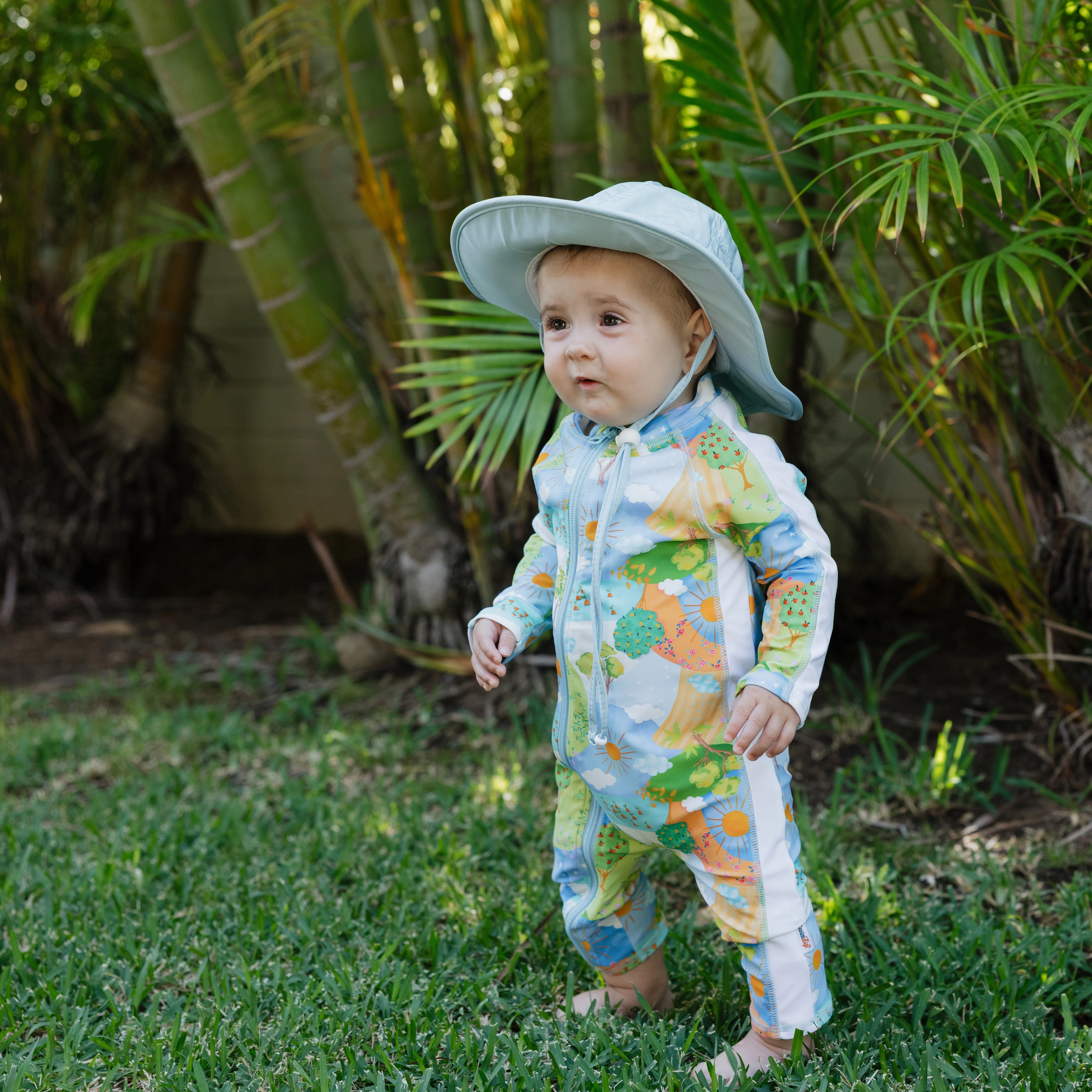 Sunsuit - Long Sleeve Romper Swimsuit | "Sunshine"