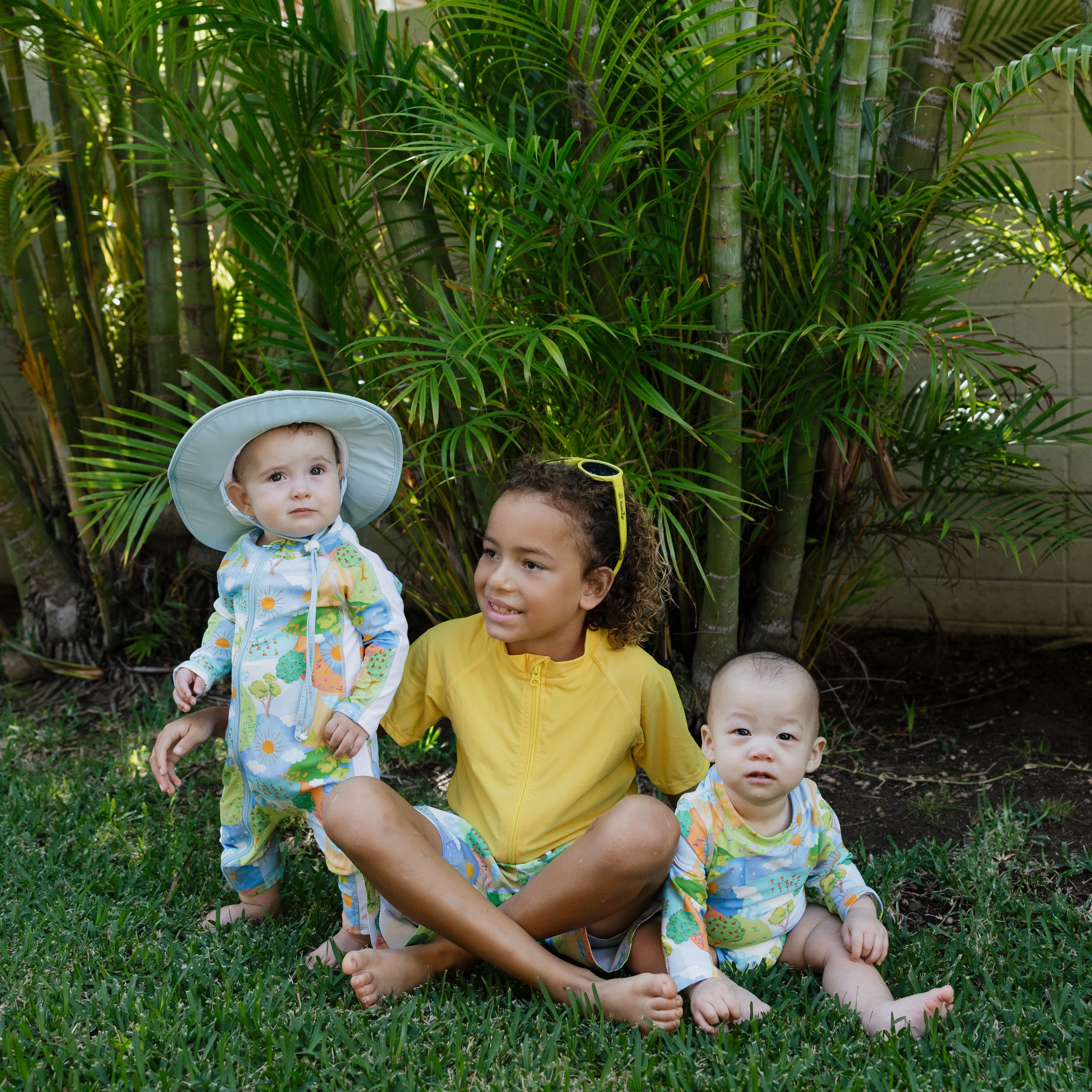 Sunsuit - Long Sleeve Romper Swimsuit | "Sunshine"
