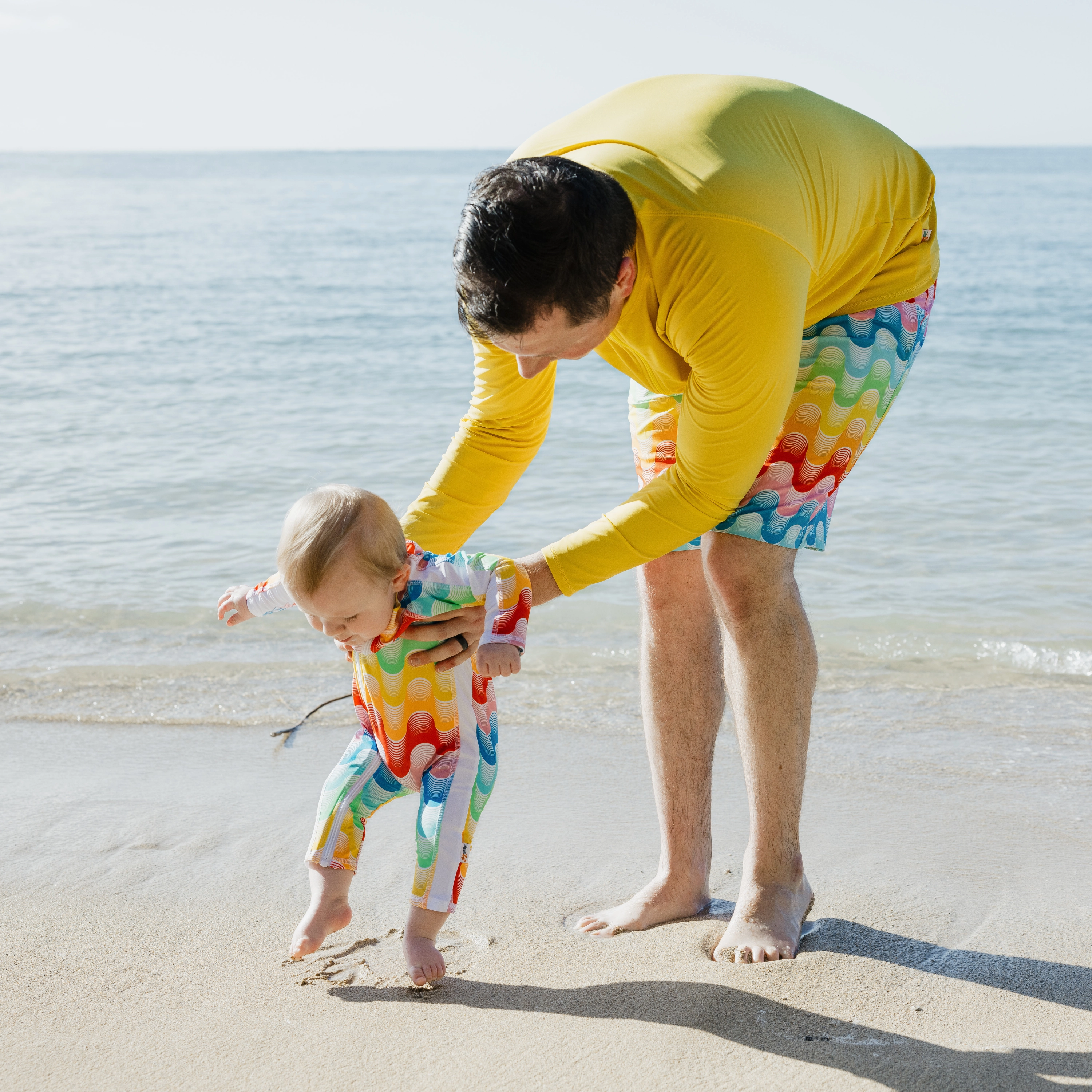 Sunsuit - Long Sleeve Romper Swimsuit | "Surf's Up"