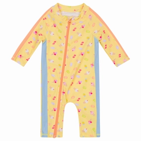 Sunsuit - Long Sleeve Romper Swimsuit | "Sweetie"