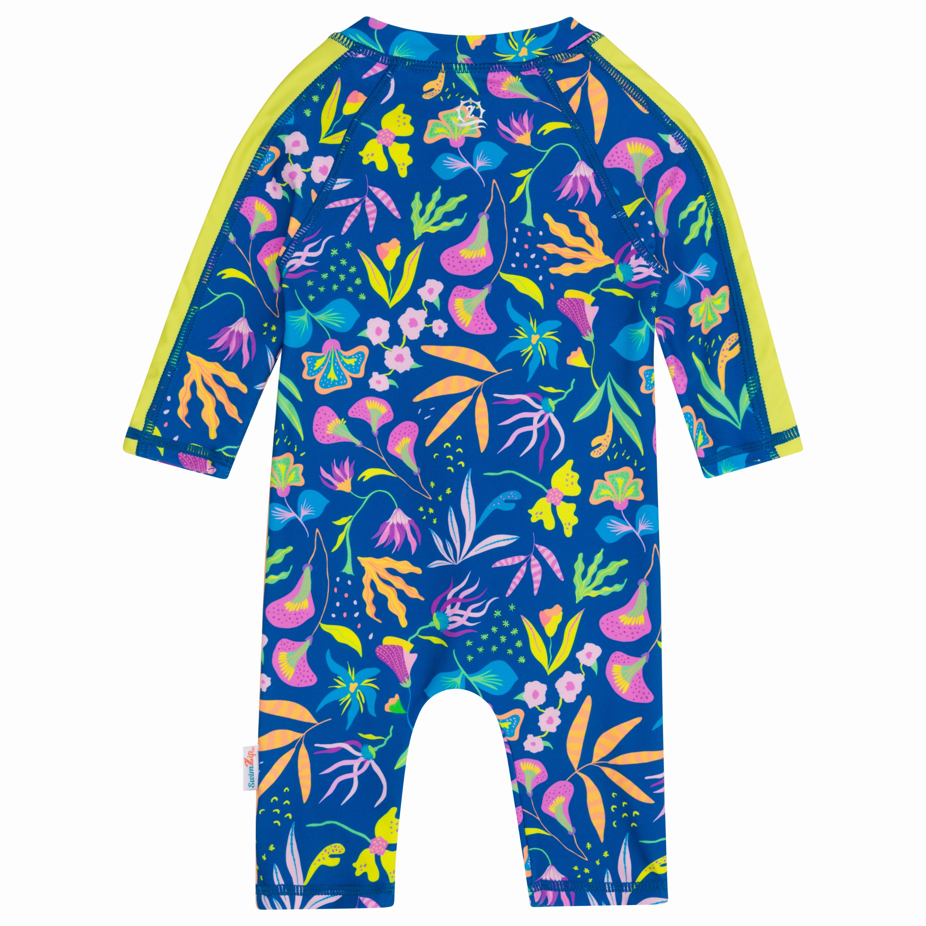Sunsuit - Long Sleeve Romper Swimsuit | "Tropadelic"