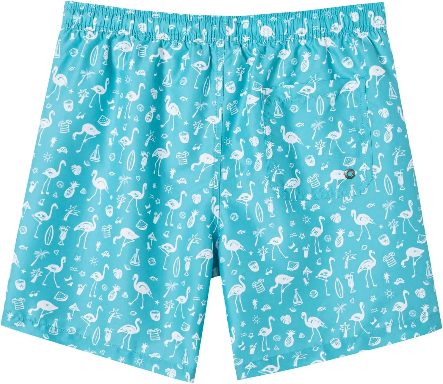 SURF CUZ Mens Swim Trunks 7" Swimming Trunks with Mesh Liner Quick Dry Swim Shorts for Men Swimwear Bathing Suits Pockets