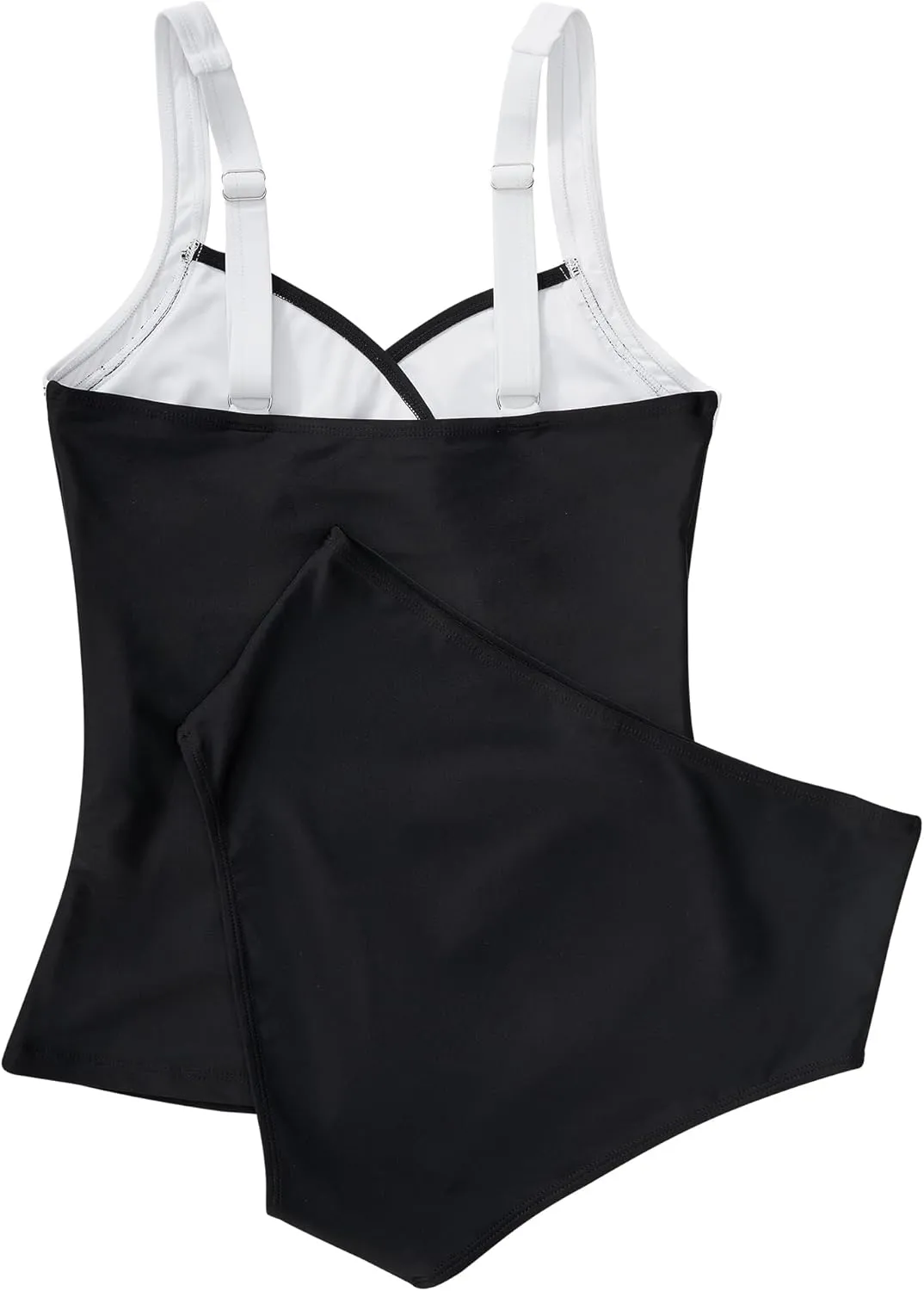 SUUKSESS Women Sexy Twist Push Up Tankini Swimsuit Tummy Control Bathing Suits