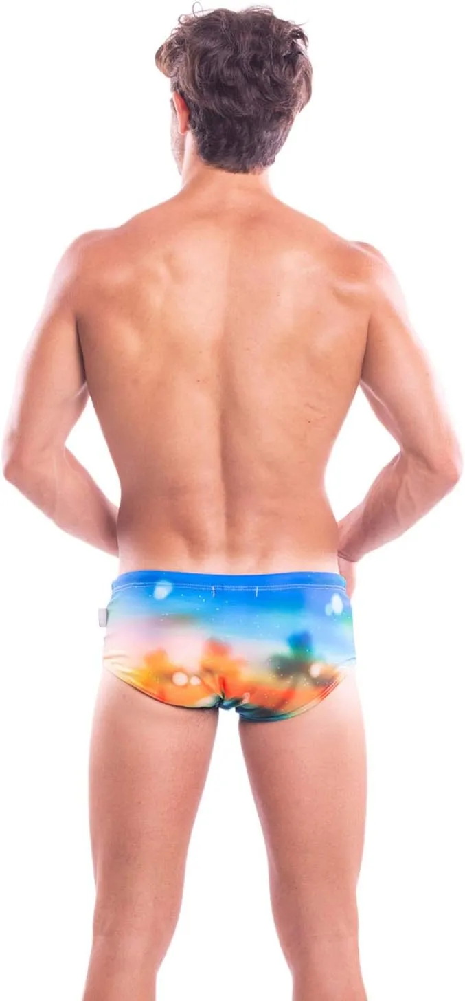 Taddlee Men Swimwear Swim Briefs Bikini Board Surf Shorts Boxer Trunks Swimsuits Red