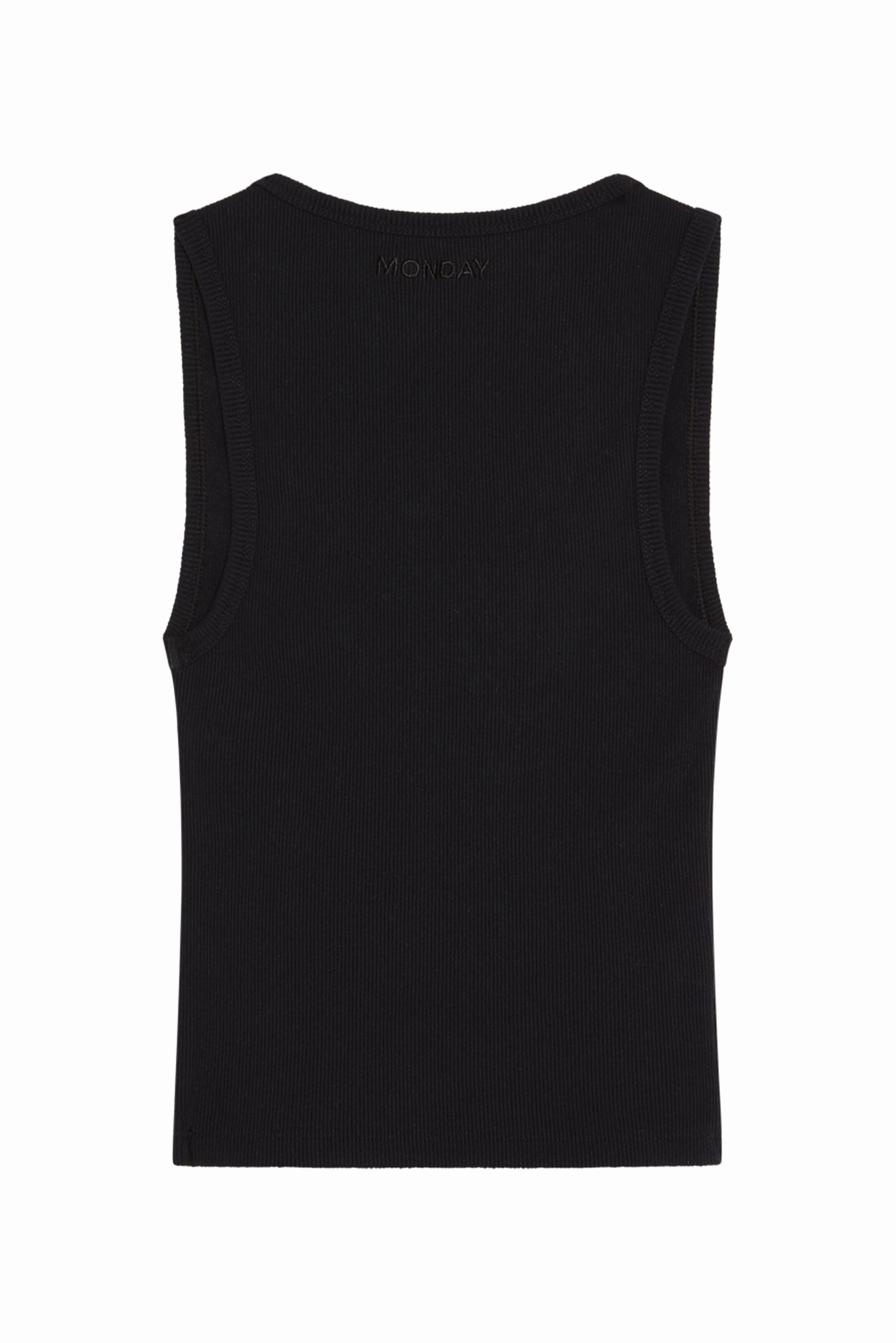 Tash Tank - Black Rib