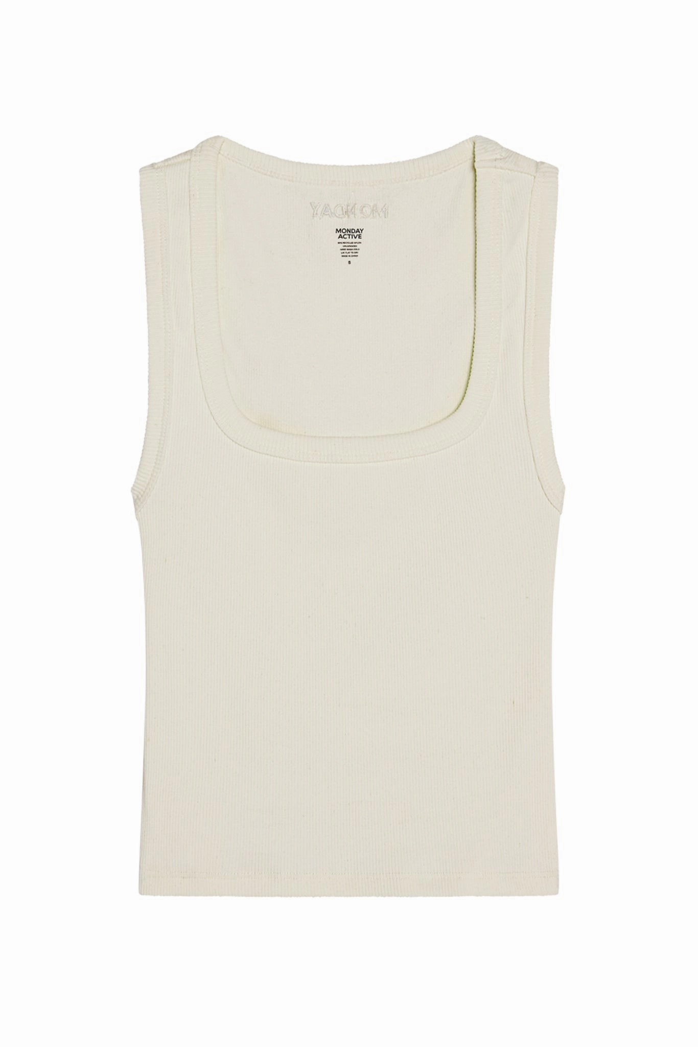 Tash Tank - Ivory Rib