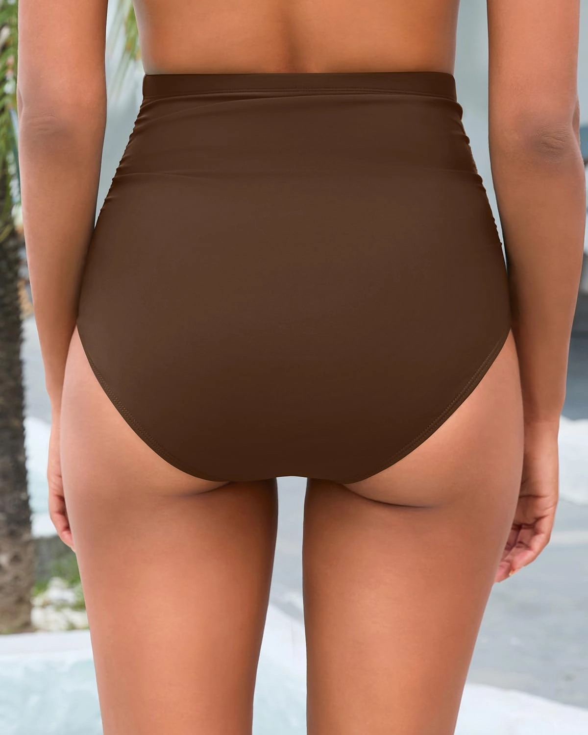 Tempt Me High Waisted Bikini Swimsuit Bottom - Women's Tummy Control Bathing Suit Bottoms Swim Bottom 2025 Swimwear
