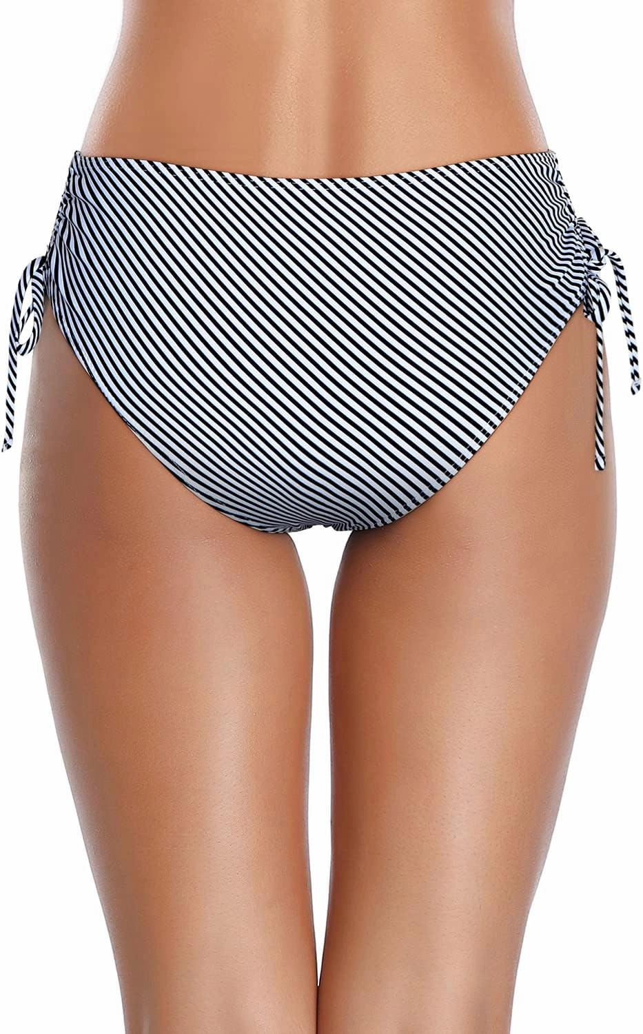 Tempt Me Women Bikini Bottoms Side Tie Adjustable Bathing Suit Swimsuit Full Coverage Swim Bottom