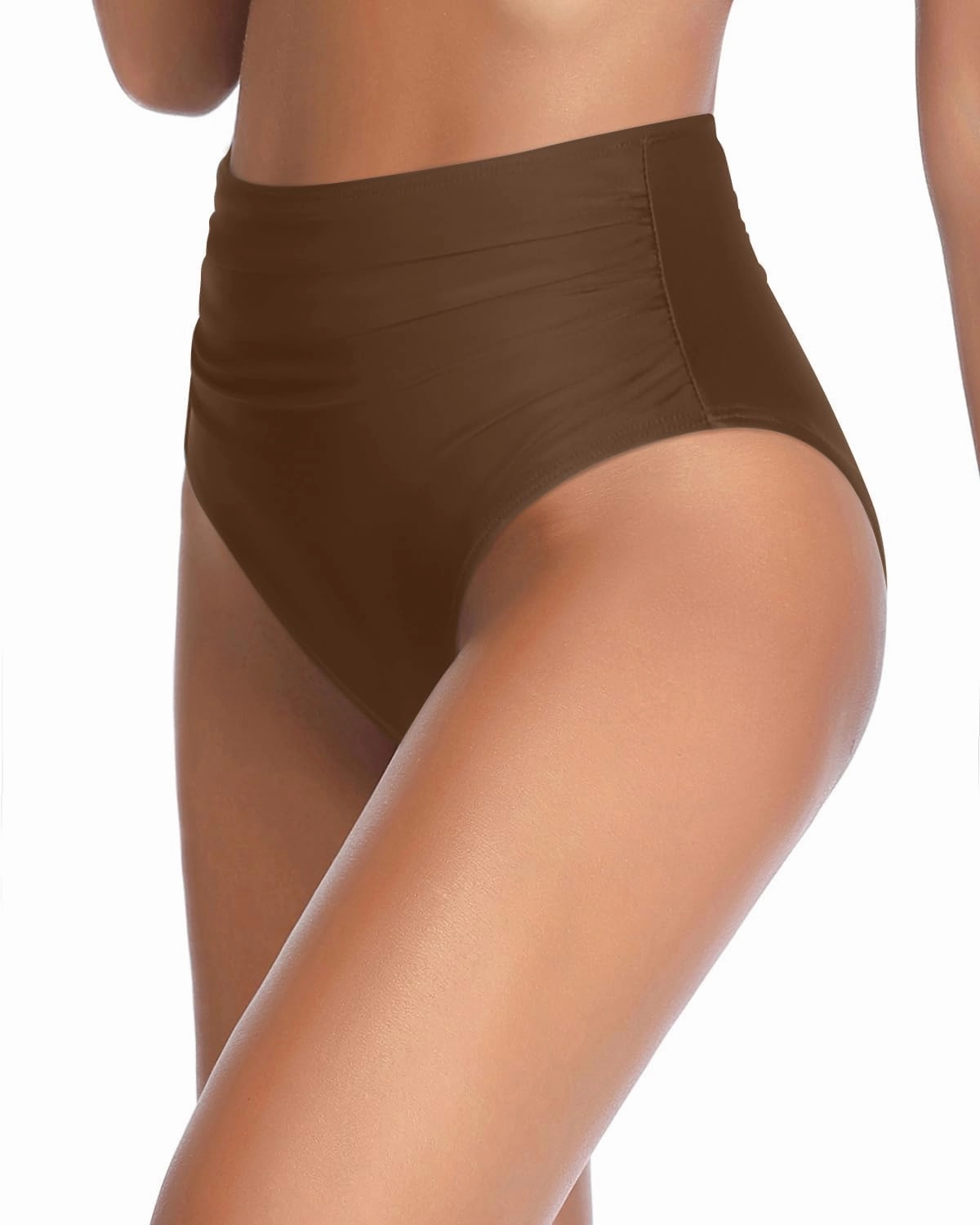 Tempt Me Women High Waisted Bikini Bottom Full Coverage Swimsuit Bottom