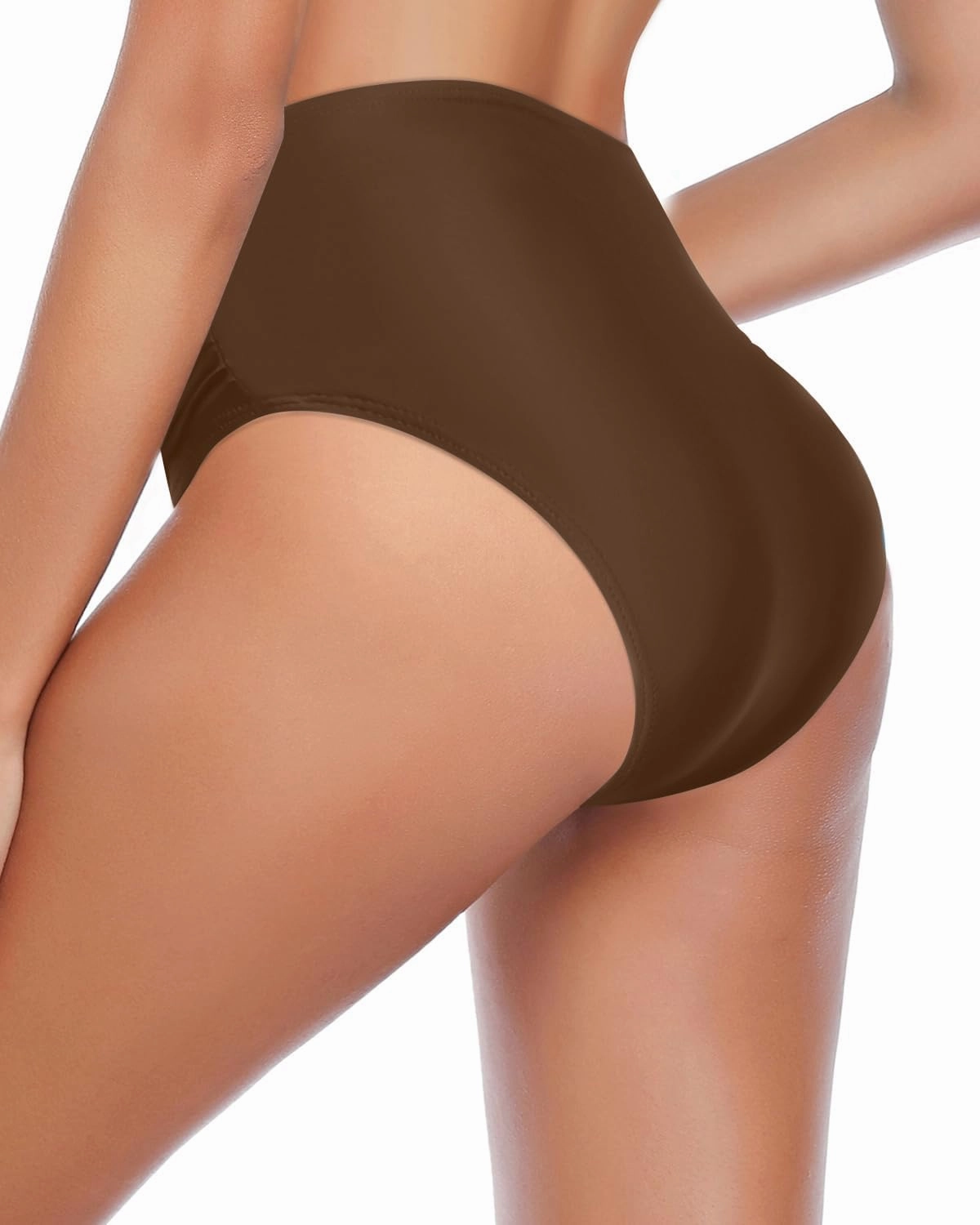 Tempt Me Women High Waisted Bikini Bottom Full Coverage Swimsuit Bottom