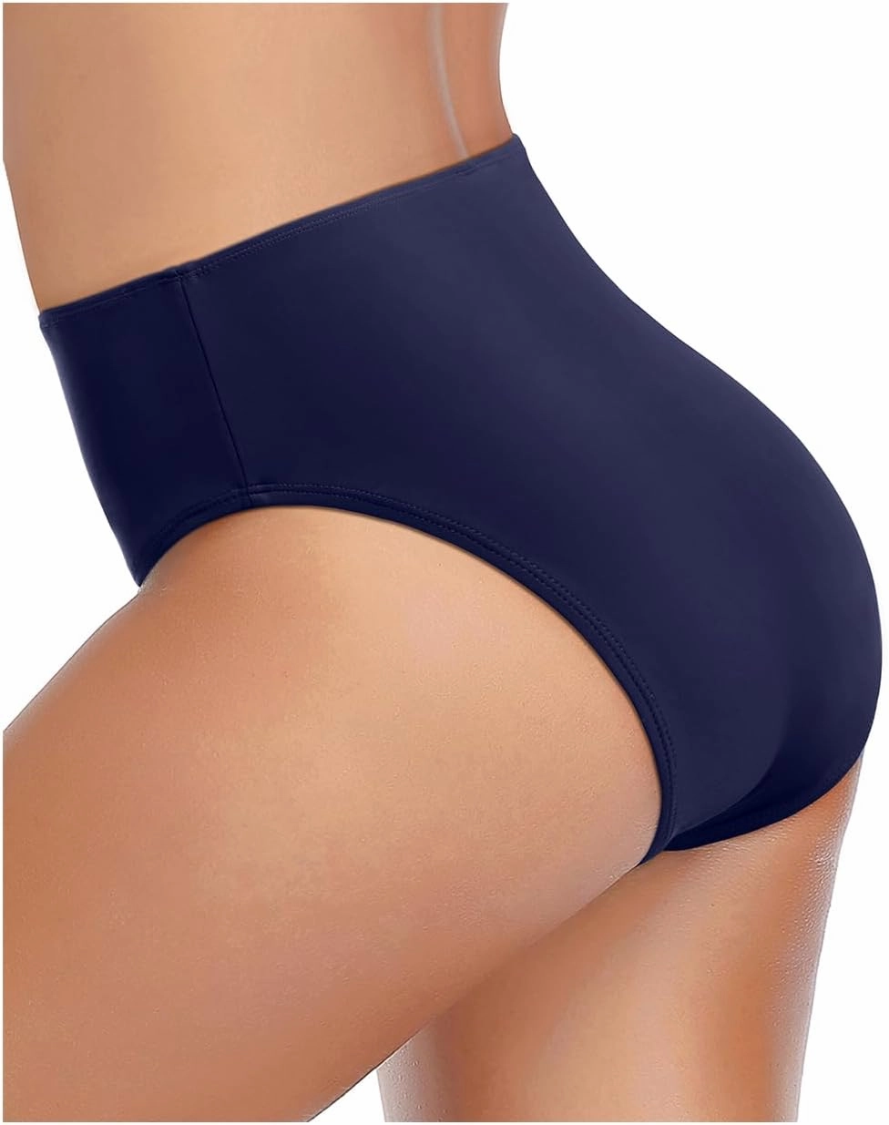 Tempt Me Women's High Waist Bikini Bottom - Full Coverage Bathing Suit Swim Bottom 2025 Swimsuit Swimwear