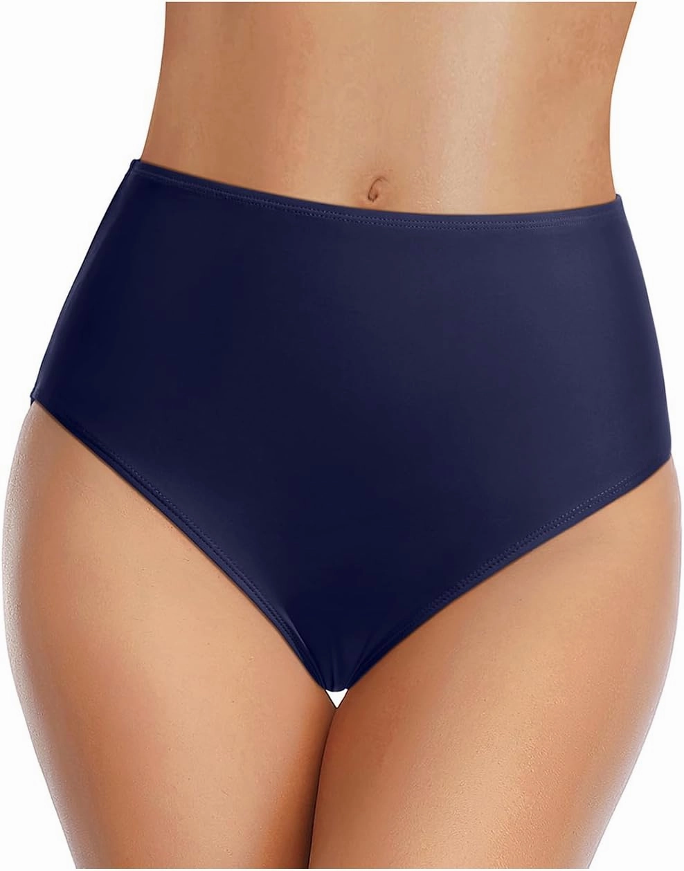 Tempt Me Women's High Waist Bikini Bottom - Full Coverage Bathing Suit Swim Bottom 2025 Swimsuit Swimwear