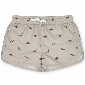 That's Mine Dinosaur Oatmeal Sonny Swim Shorts
