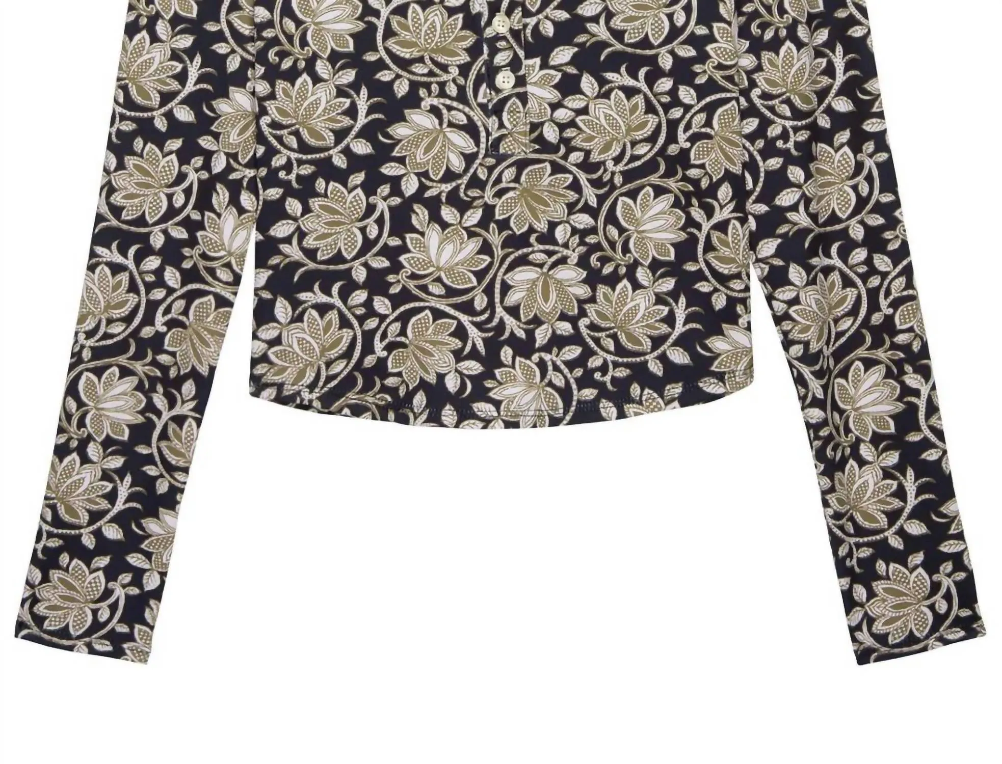 The Rashguard Henley In Blkfl