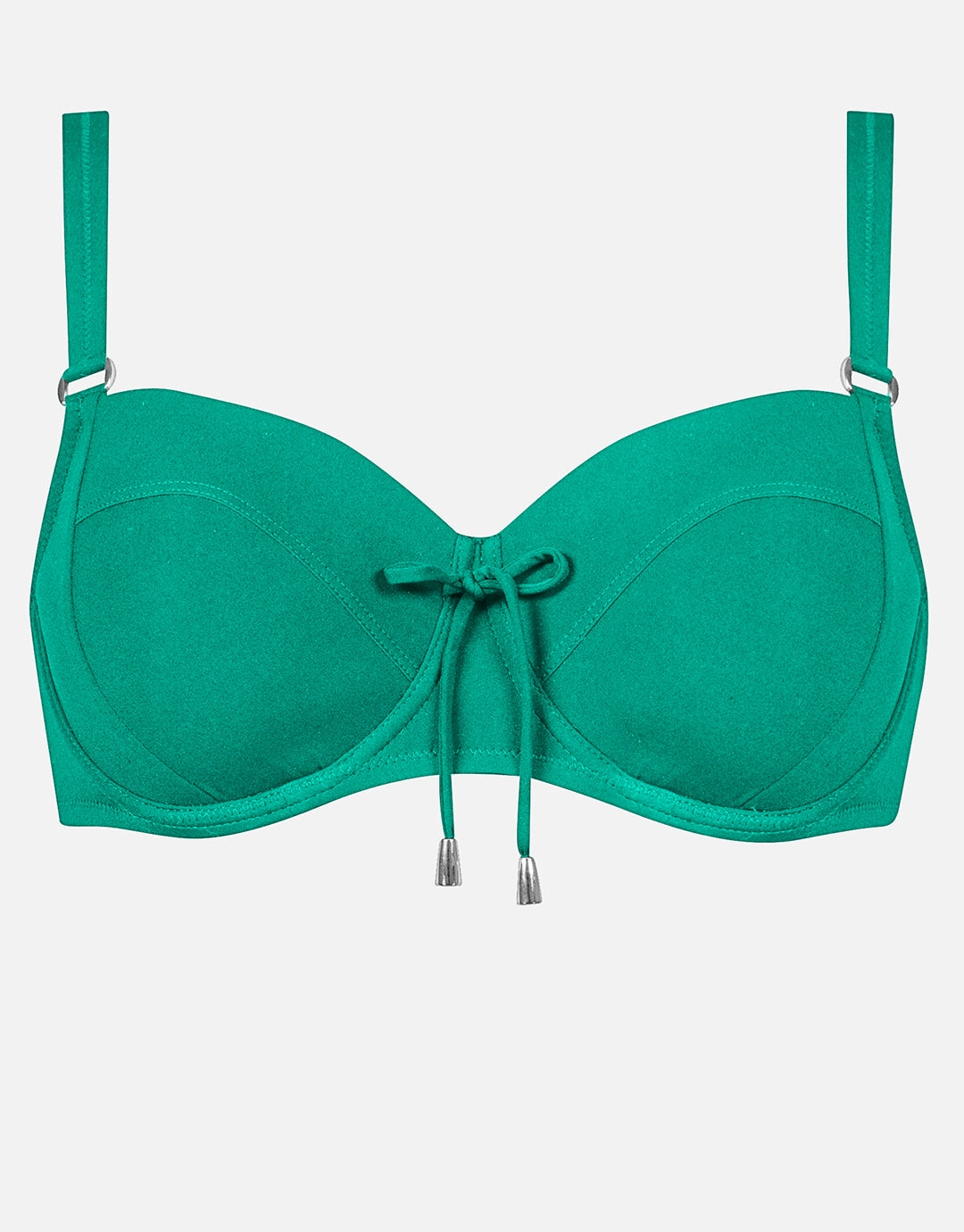 The Core Underwired Bikini Top - Palm Green