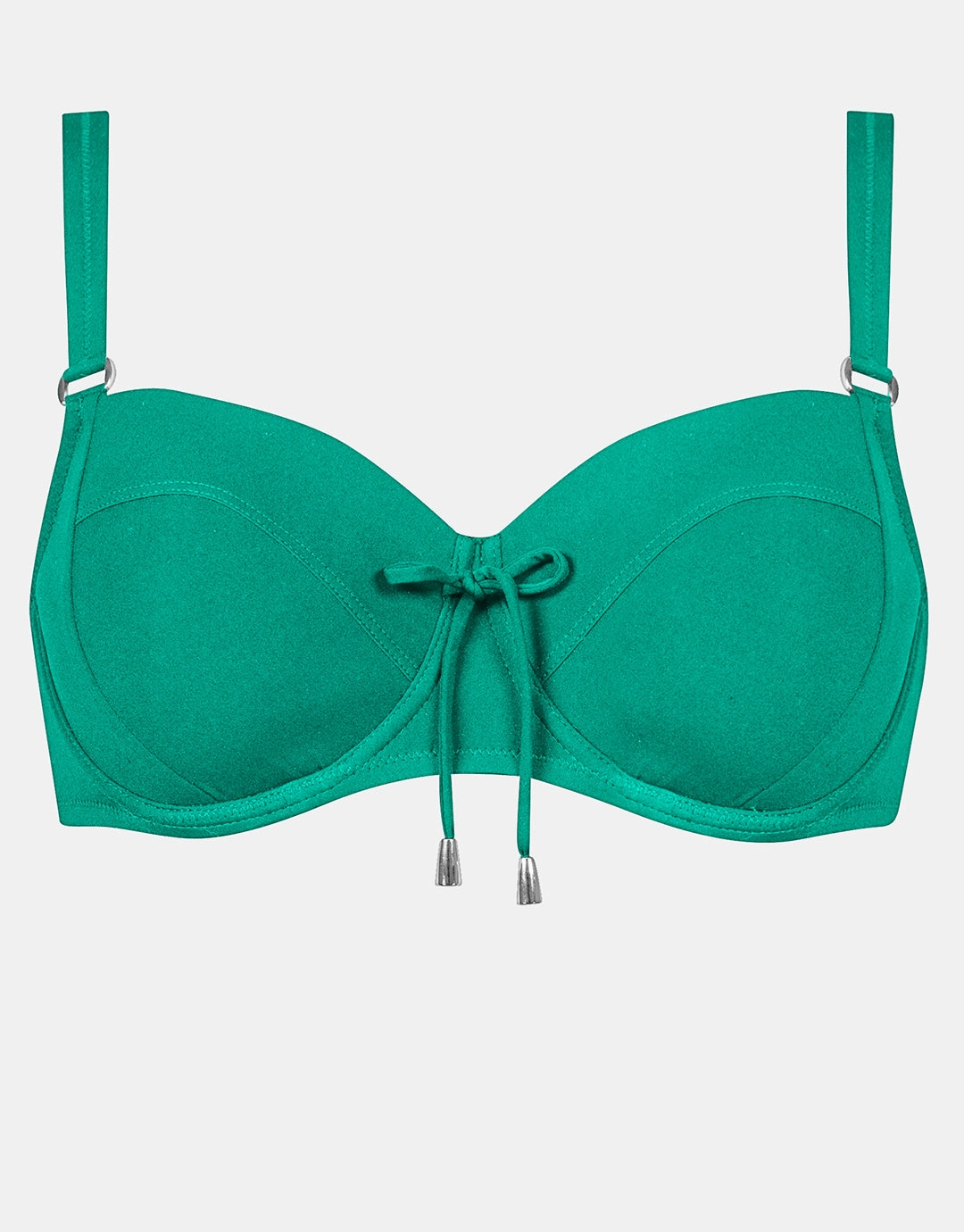 The Core Underwired Bikini Top - Palm Green