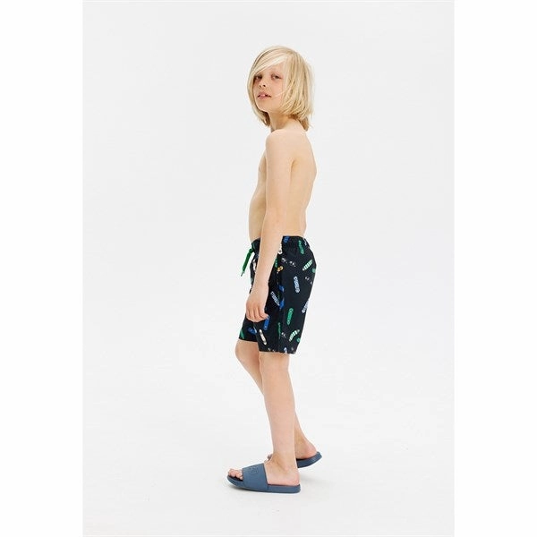 The New Black Beauty Jarvis Swim Shorts