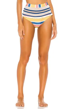 Thessy Bikini Bottom In Seventies Stripe