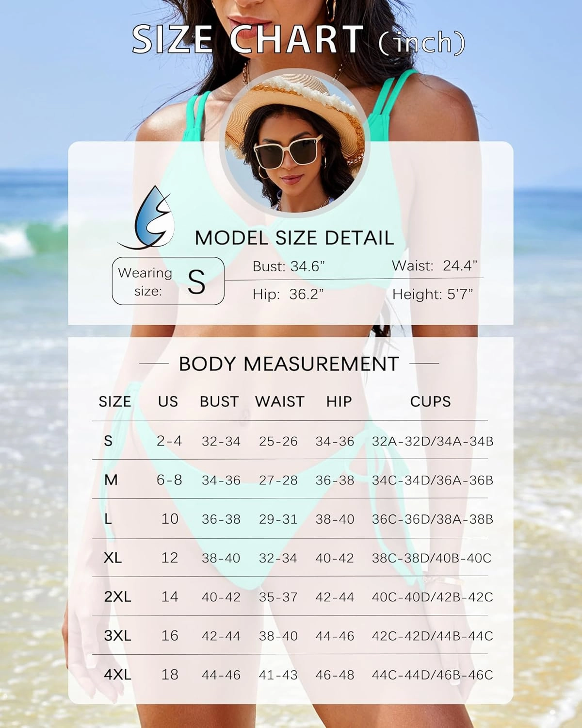 Thong Bikini Sets Women Underwire Two Piece Swimsuit Teens Bathing Suit Triangle Bikini Top Modest Swim Suits 2025
