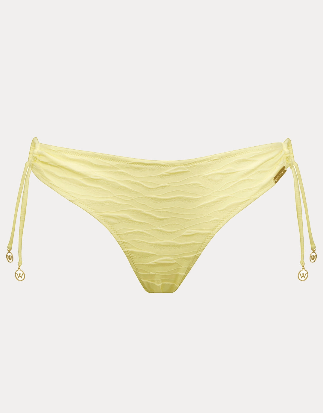 Tidal Radiance Loop Side Bikini Pant - Celestial Yellow
