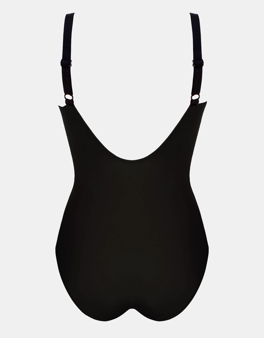 Tobacco Fields V Neck Swimsuit - Tabac Black