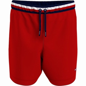 Tommy Hilfiger Boy Swim Medium Drawstring Primary Red