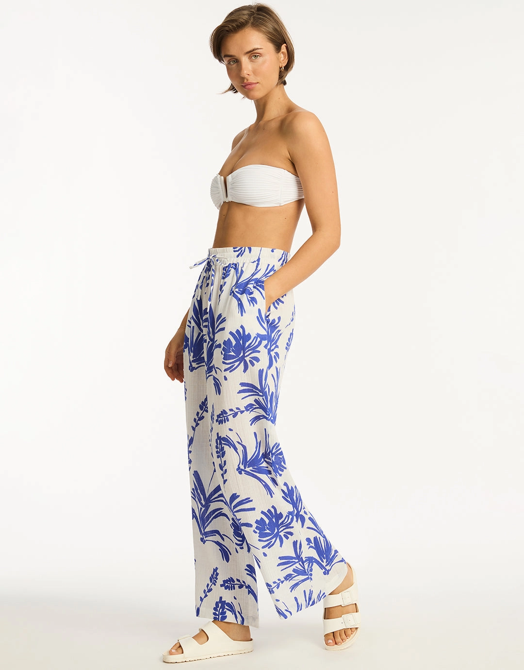 Tradewind Beach Pant - Cobalt