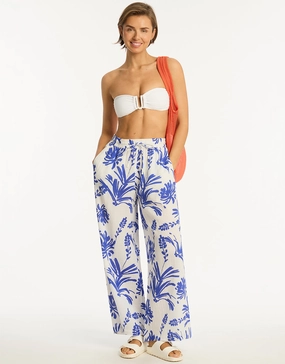 Tradewind Beach Pant - Cobalt