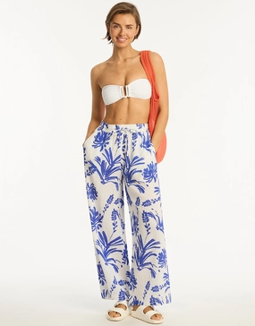 Tradewind Beach Pant - Cobalt