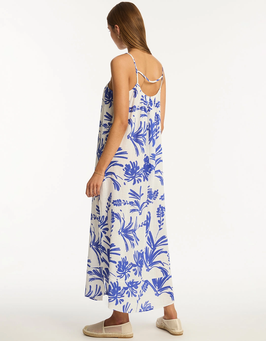 Tradewind Sun Dress - Cobalt