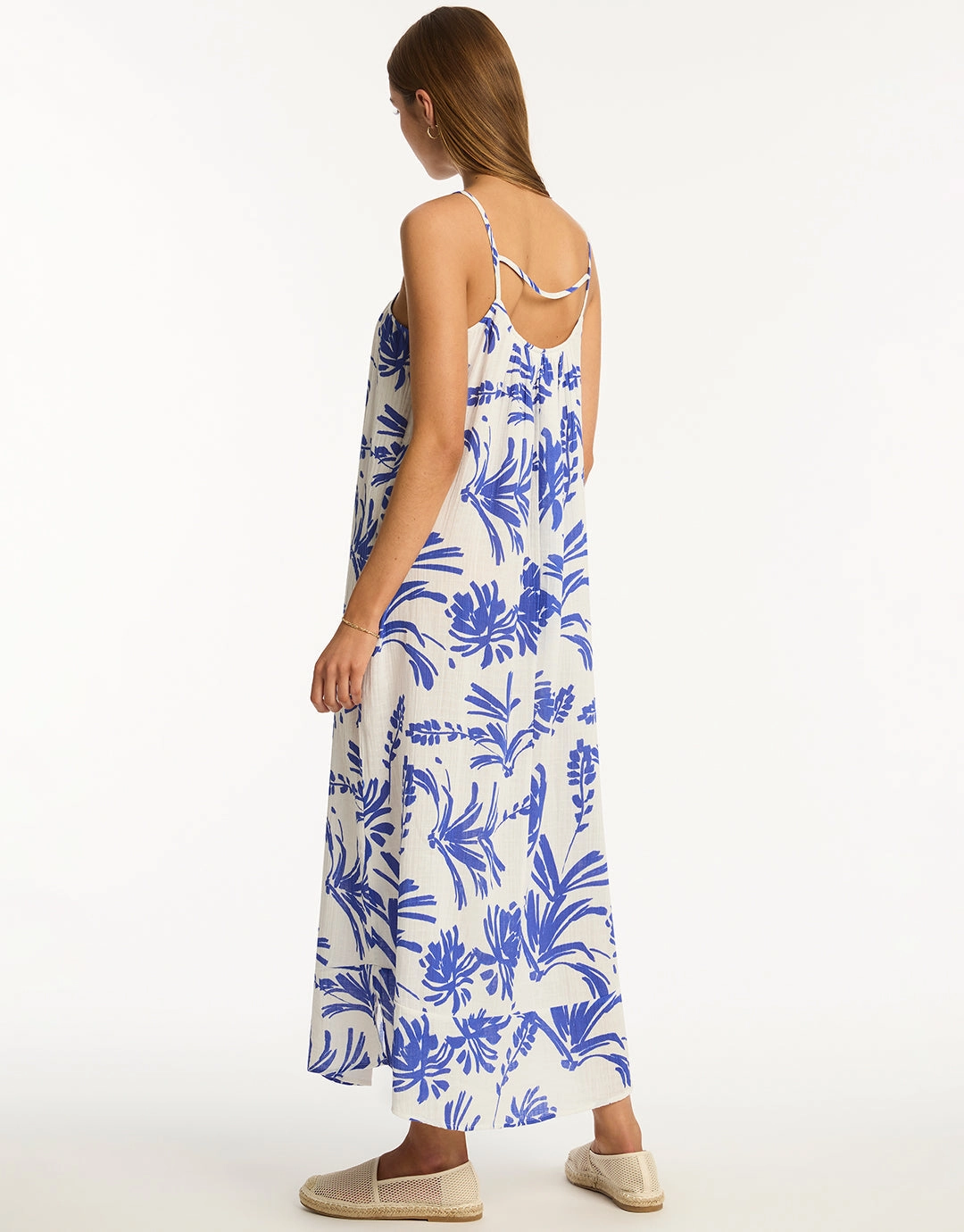 Tradewind Sun Dress - Cobalt
