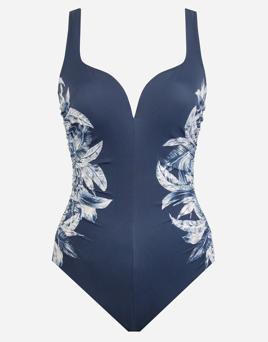 Tropica Toile Temptress Swimsuit - Navy White