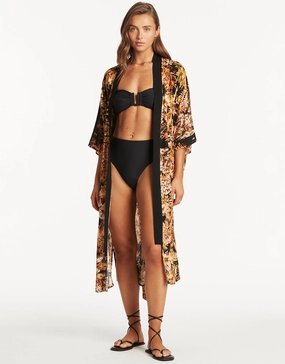 Troppica Kimono - Black