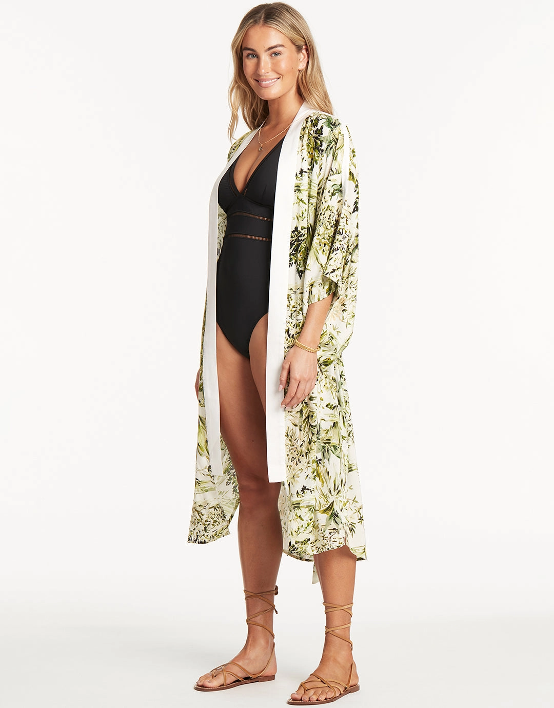 Troppica Kimono - White