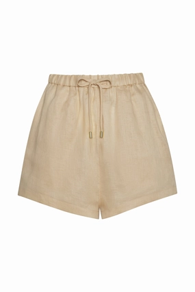 Tuscany Short - Vanilla Linen