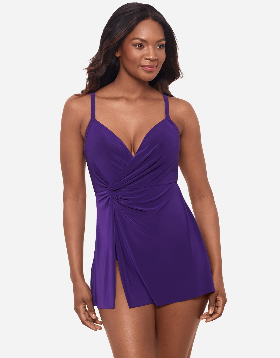 Twisted Sisters Adora Swimdress - Mulberry