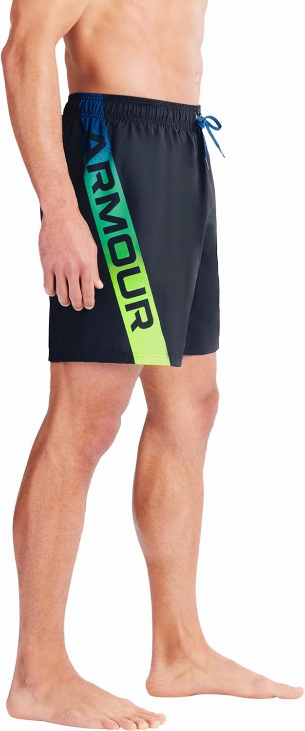 Under Armour Men's Swim Trunks, Shorts with Drawstring Closure & Elastic Waistband