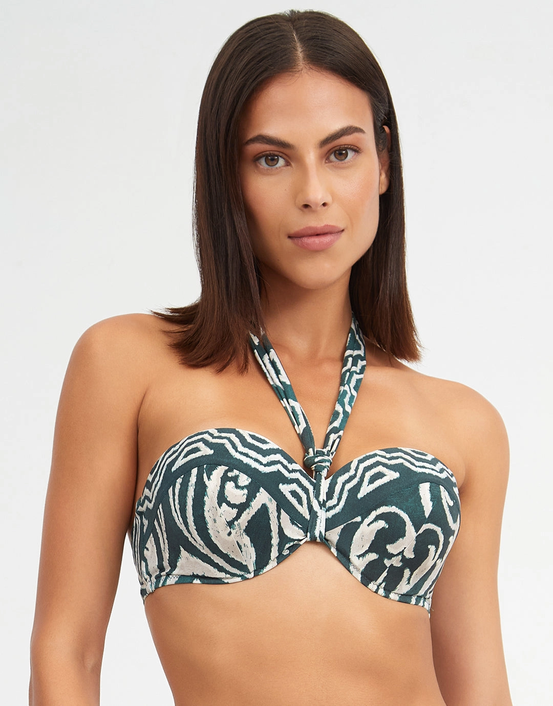 Valeria Bandeau Bikini Top