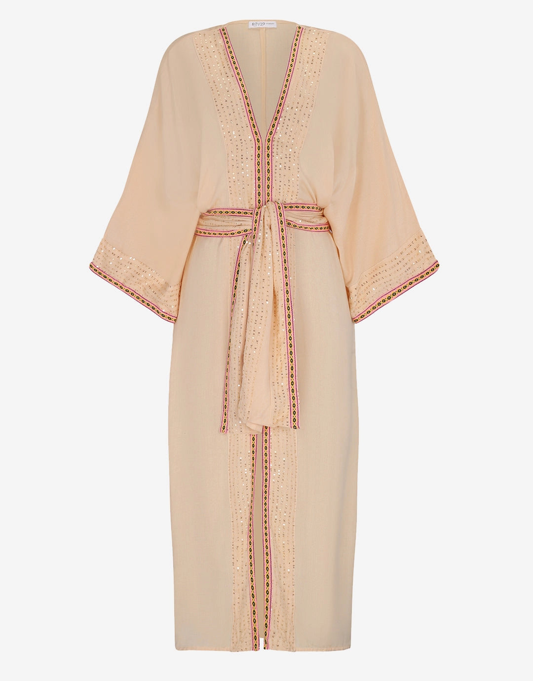 Vanessa Sequin Kimono - Melon