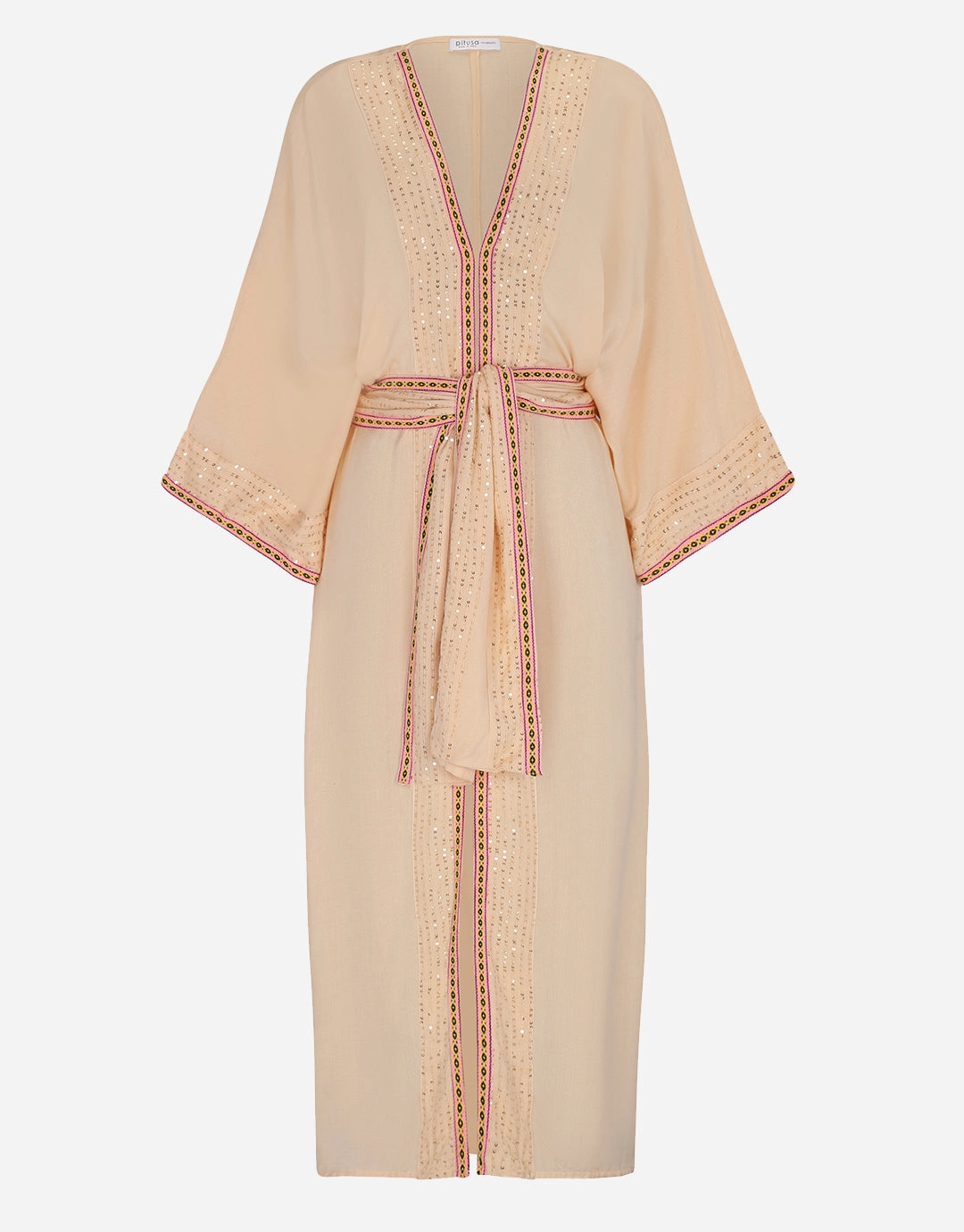 Vanessa Sequin Kimono - Melon