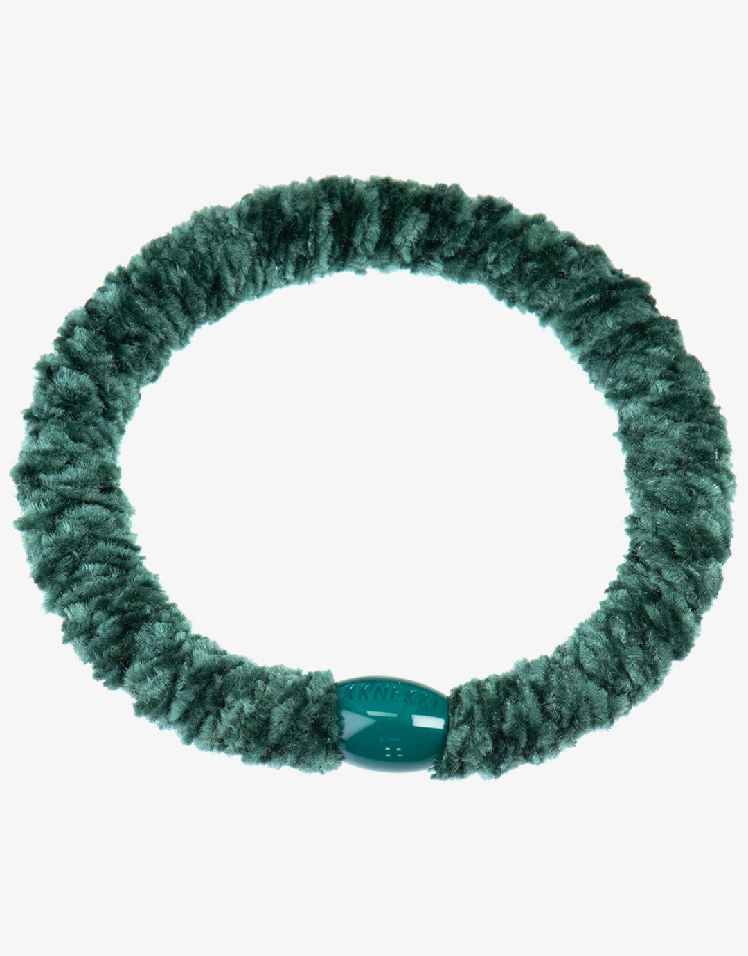 Velvet Hair Tie - Green