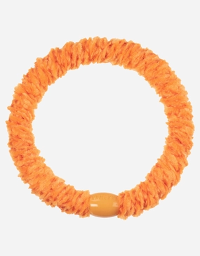 Velvet Hair Tie - Orange