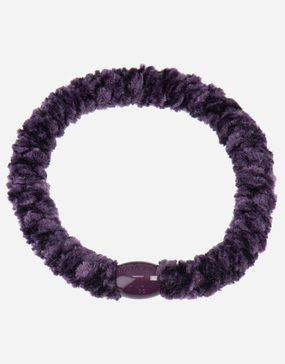 Velvet Hair Tie - Purple