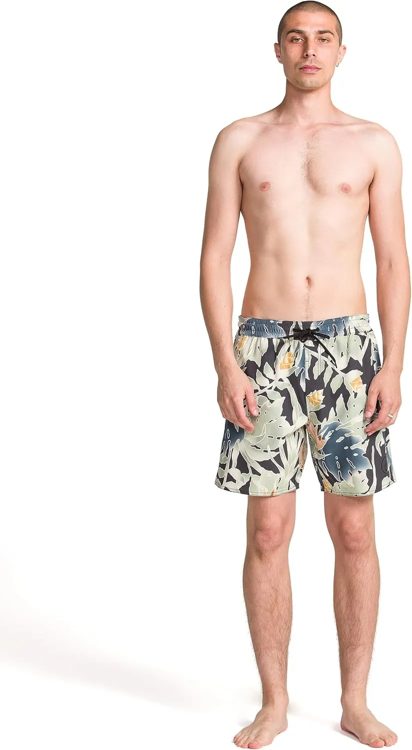 Volcom Men's 17" Swim Surf Trunk Boardshort
