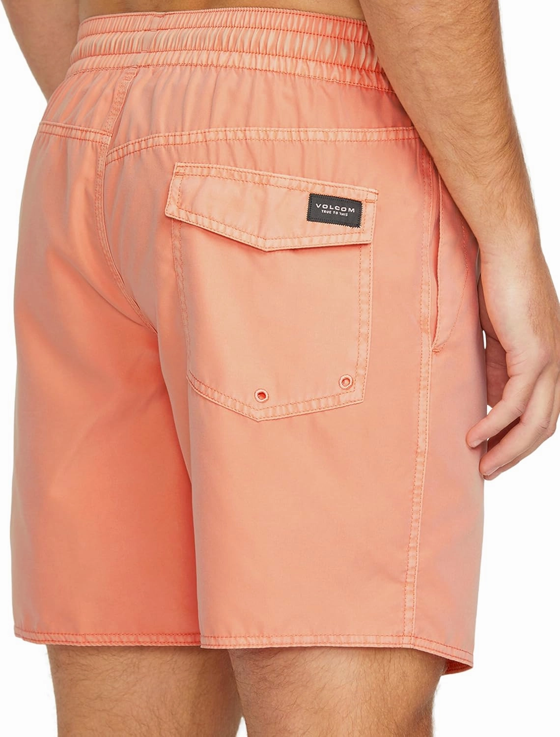 Volcom Men's Standard 17-inch Elastic Waist Surf Swim Trunks