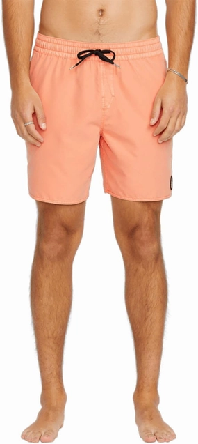 Volcom Men's Standard 17-inch Elastic Waist Surf Swim Trunks