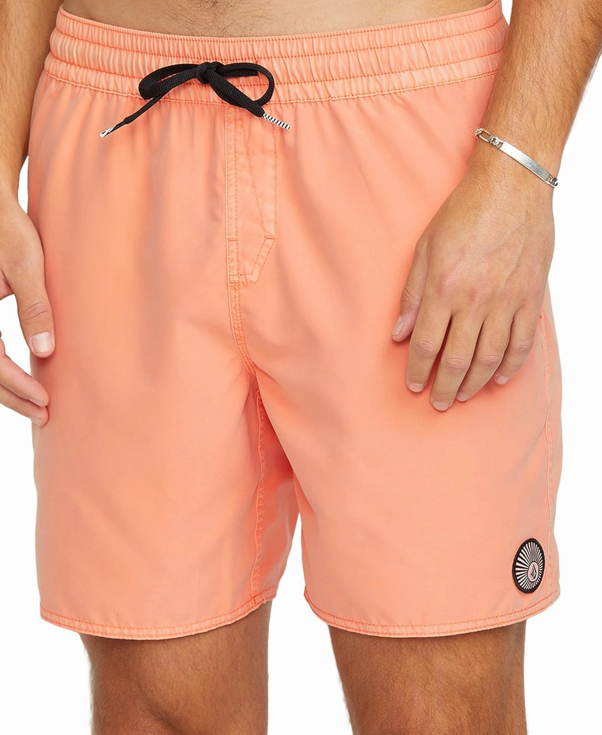 Volcom Men's Standard 17-inch Elastic Waist Surf Swim Trunks