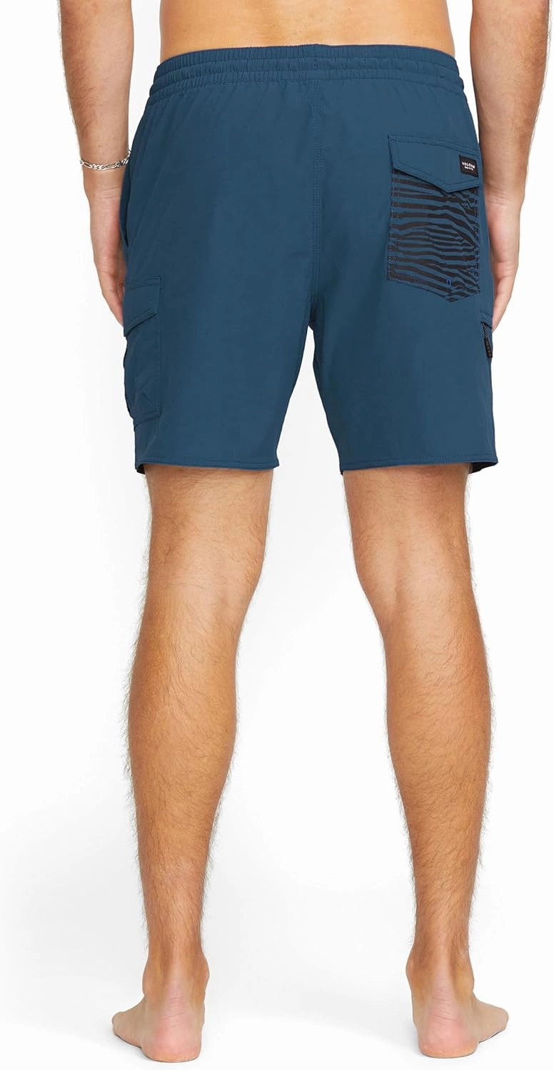 Volcom Men's Truly Liberators 17" Boardshort Swim Trunks