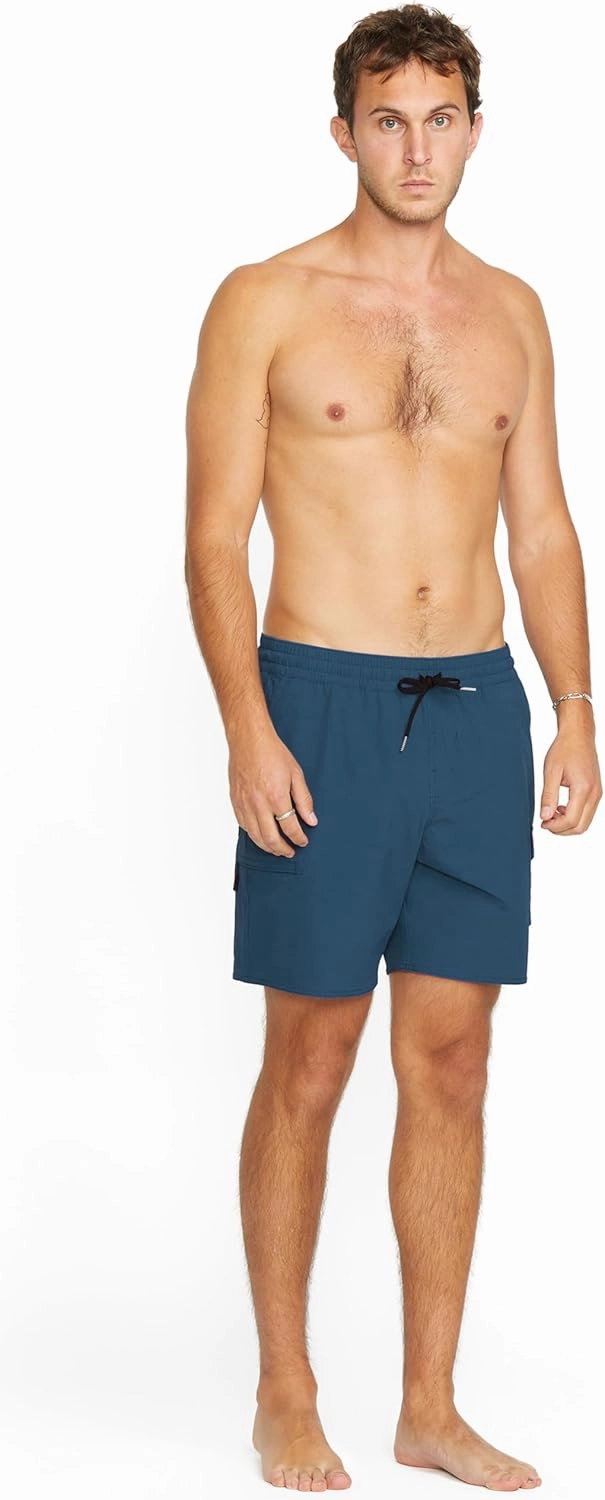 Volcom Men's Truly Liberators 17" Boardshort Swim Trunks