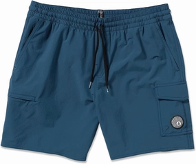 Volcom Men's Truly Liberators 17" Boardshort Swim Trunks